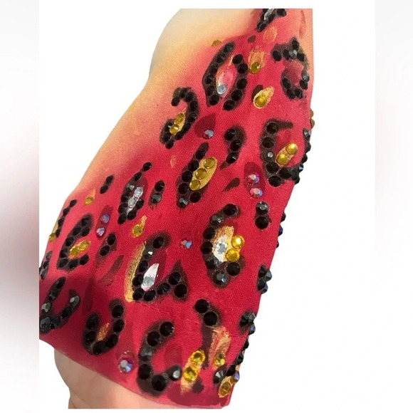 HOBBY HORSE SHOW SHIRT JACKET SHOWMANSHIP‎ UNIQUE WESTERN CRYSTALS - Picture 9 of 12